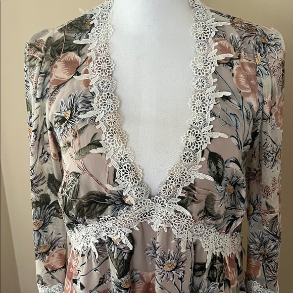 For Love & Lemons Luciana swing dress lined - Picture 3 of 8